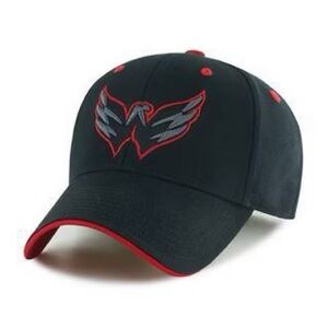 Washington Capitals Fan Favorite Adult OSFA Black Adjustable Hat NHL
